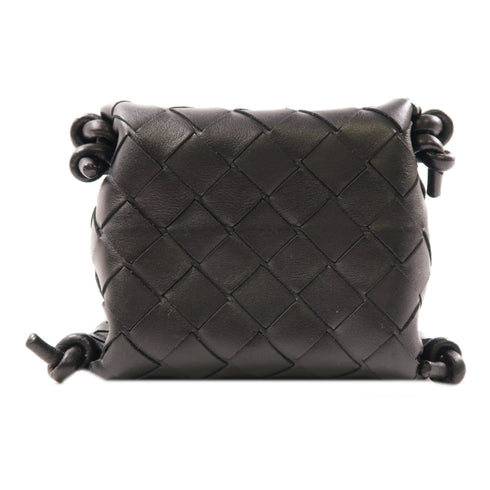 BOTTEGA VENETA BV Shoulder Bag Calfskin Leather Black
