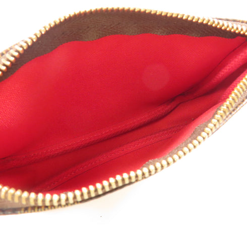 LOUIS VUITTON LV GHW Mini Pochette Accessoires Handbag N58009 Damier Brown