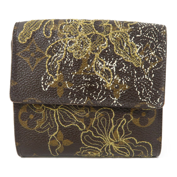 LOUIS VUITTON LV GHW Portefeuille Elise Wallet M95396 Monogram Dantiel Brown