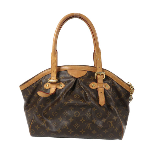 LOUIS VUITTON LV GHW Tivoli GM Handbag M40144 Monogram Brown v4