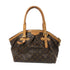 LOUIS VUITTON LV GHW Tivoli GM Handbag M40144 Monogram Brown v4