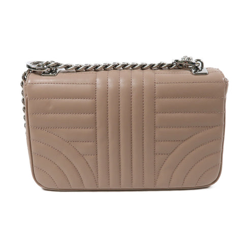 PRADA SHW Chain Shoulder Bag Lambskin Leather 1BD107