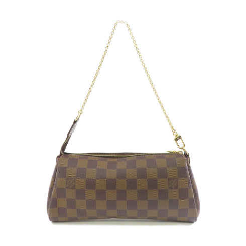 LOUIS VUITTON LV GHW Eva 2way Shoulder Bag N55213 Damier Ebene Brown