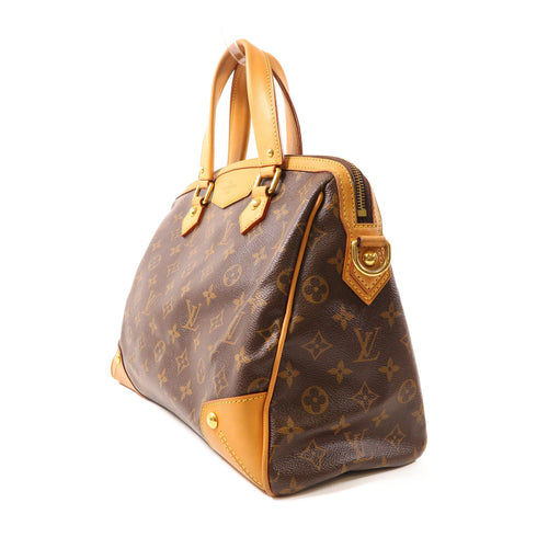 LOUIS VUITTON LV GHW Retiro 2 Way Bag M40325 Monogram Brown