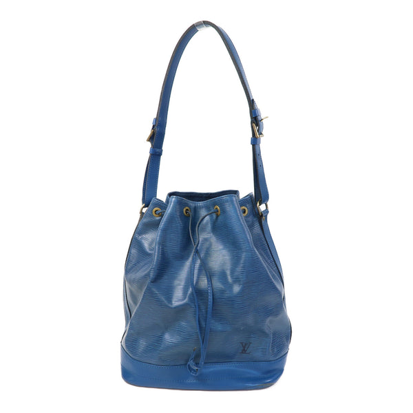LOUIS VUITTON LV GHW Petit Noe Shoulder Bag M44105 Epi Leather Blue