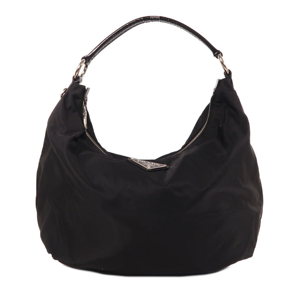 PRADA SHW Shoulder Bag Nylon Black