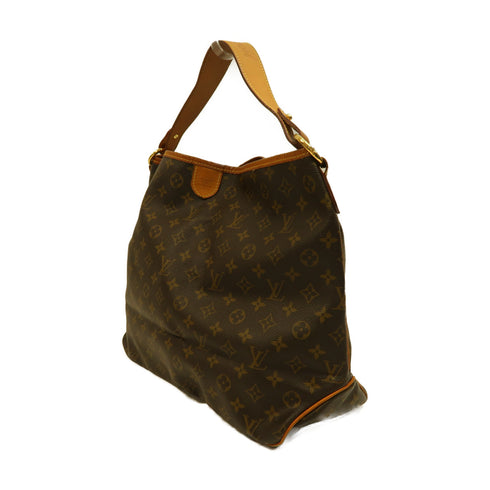 LOUIS VUITTON LV GHW Delightful MM Shoulder Bag Monogram M40353 Brown