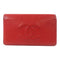 CHANEL CC Long Wallet 15550353 Calfskin Leather Red