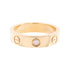 CARTIER 1 Diamond Love Ring B4050700 Cartier#47 US#4 18K Rose Gold