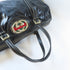 GUCCI GG GHW Shoulder Handbag 175401 PVC Black