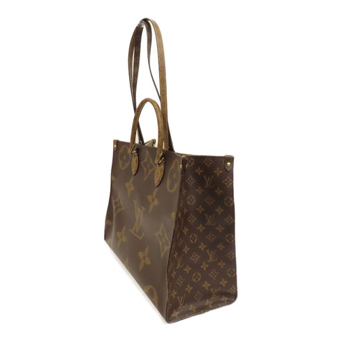 LOUIS VUITTON LV GHW OnTheGo GM Shoulder Bag Monogram M45320 Brown