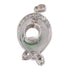 JEWELRY 4.1g Jade Pendant Top 18K White Gold