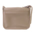 Longchamp GHW Shoulder Bag Crossbody Calfskin Leather Grey