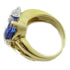 FINE JEWELRY 2.76ct Tanzanite 0.45ct Diamond Ring 18K Gold PT900 Platinum US#6