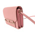 HERMES PHW Mini Roulis Shoulder Bag Vaux Swift Leather Mauve Sylvestre