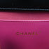 CHANEL Quilted CC GHW Mini Messenger Shoulder Bag AS3396 Patent Leather Black