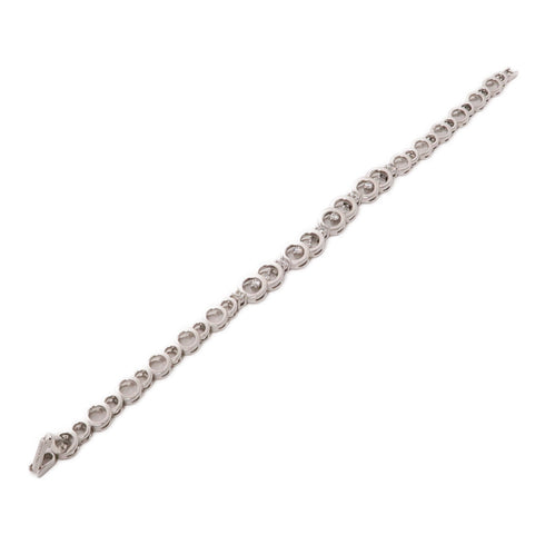 JEWELRY Diamond Bracelet Bangle Accessories 18K White Gold