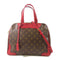 LOUIS VUITTON LV GHW Retiro 2 Way Shoulder Handbag M40546 Monogram Brown Red
