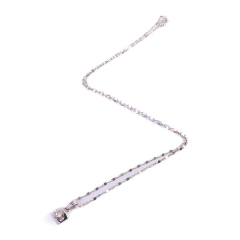 JEWELRY Diamond Necklace 18K White Gold v2