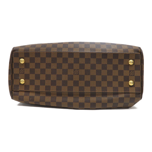 LOUIS VUITTON LV GHW Trevi GM 2 Way Bag N51998 Damier Ebene Brown