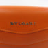 BVLGARI GHW Chain Shoulder Bag Crossbody 285886 Calfskin Leather Orange