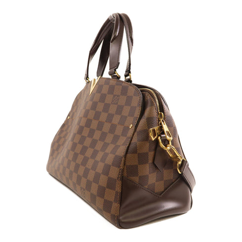 LOUIS VUITTON LV GHW Kensington Bowling 2 Way Shoulder Bag N41505 Damier