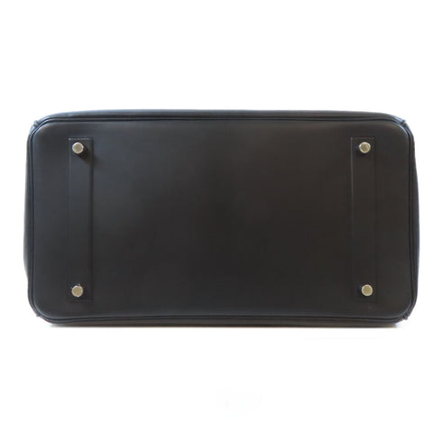 HERMES PHW Birkin 35 Handbag Swift Leather Black