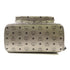 MCM SHW Stark Insignia Backpack MUK6AVE66SV001 Leather Silver/Black