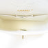 CHANEL Quilted CC GHW Classic 23 Chain Shoulder Calfskin Leather White