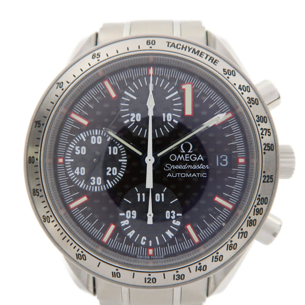 OMEGA Speedmaster Automatic Watch 35195000 Stainless Steel Black