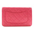 CHANEL CC SHW WOC Wallet On Chain Shoulder Bag AP0250 Lambskin Leather Pink