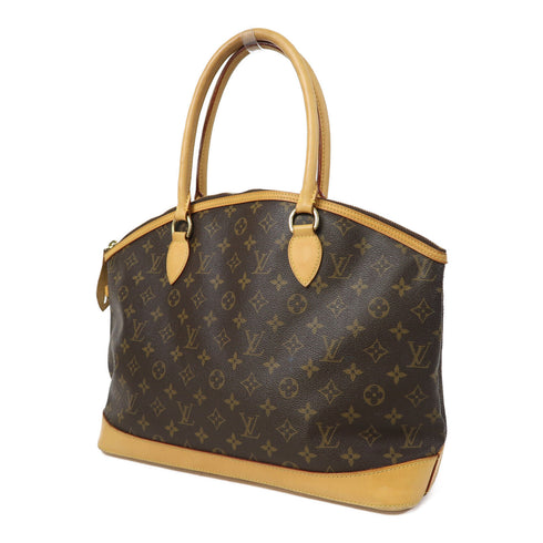 LOUIS VUITTON LV GHW Lockit Horizontal Shoulder Bag M40104 Monogram Brown