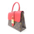 LOUIS VUITTON LV GHW Locky BB 2 Way Bag M44322 Monogram Brown/Red