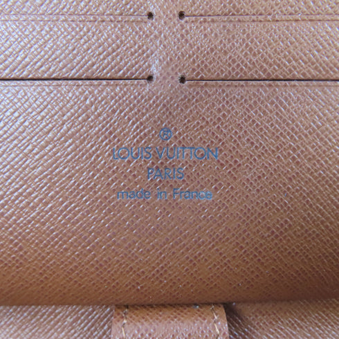 LOUIS VUITTON LV GHW Long Wallet M60002 Monogram Brown