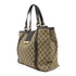 GUCCI GG GHW Tote Bag Shoulder Bag 364835 Canvas Brown