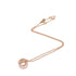 BVLGARI B-zero1 Necklace 18K Rose Gold Ceramic
