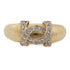 CARTIER Diamond Ring Accessories CARTIER#51 US#5.5 18K Pink Gold
