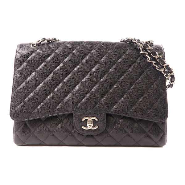 CHANEL CC SHW Maxi Classic A58601 Calfskin Leather