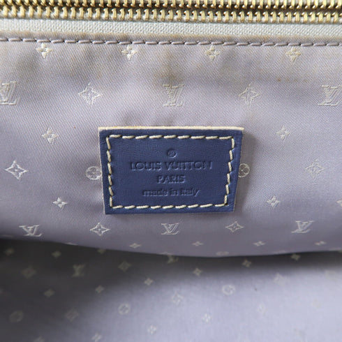 LOUIS VUITTON LV GHW Suhali Lingenieux PM Handbag Leather M91805 Blue