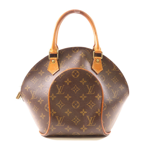 LOUIS VUITTON LV GHW Ellipse PM Handbag M51127 Monogram Brown v4