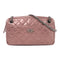 CHANEL CC Chain Shoulder Bag Calfskin Leather Metallic Pink