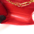 Chloe GHW Chain Shoulder Bag Calfskin Leather Red