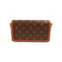 LOUIS VUITTON LV Dauphine East West 2 Way Shoulder Bag M46757 Monogram Reverse v1