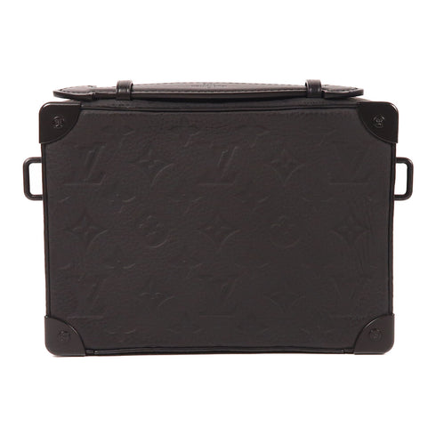 LOUIS VUITTON LV GHW Handle Soft Trunk Shoulder Bag M59163 Taurillon Monogram