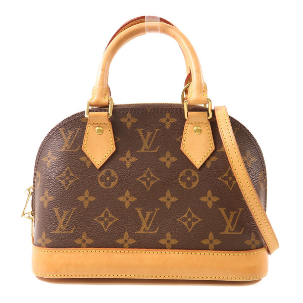 LOUIS VUITTON LV GHW Alma BB 2 Way Shoulder Bag Handbag M53152 Monogram Brown