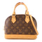 LOUIS VUITTON LV GHW Alma BB 2 Way Shoulder Bag Handbag M53152 Monogram Brown
