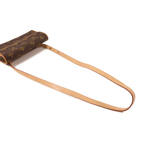 LOUIS VUITTON LV GHW Pochette Florentine Waist Bag M51855 Monogram