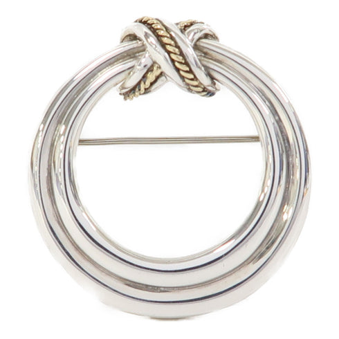 TIFFANY&CO Brooch 18K Yellow Gold/925 Sterling Silver
