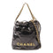 CHANEL CC Chanel 22 Mini AS3980 Chain Shoulder Bag Lambskin Leather Black