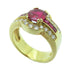 Fine Jewelry 1.508ct Ruby Ring US#6.75 18K Yellow Gold